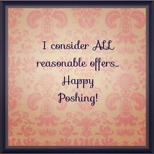 Reasonable offers appreciated!